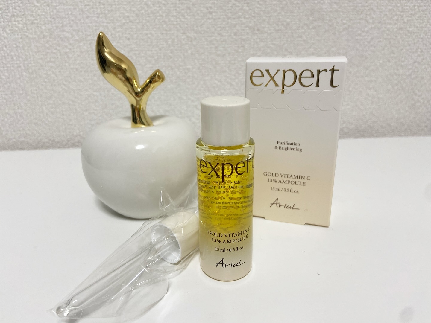 ゴールドビタミンC13%アンプル/Ariul/美容液を使ったクチコミ（1枚目）