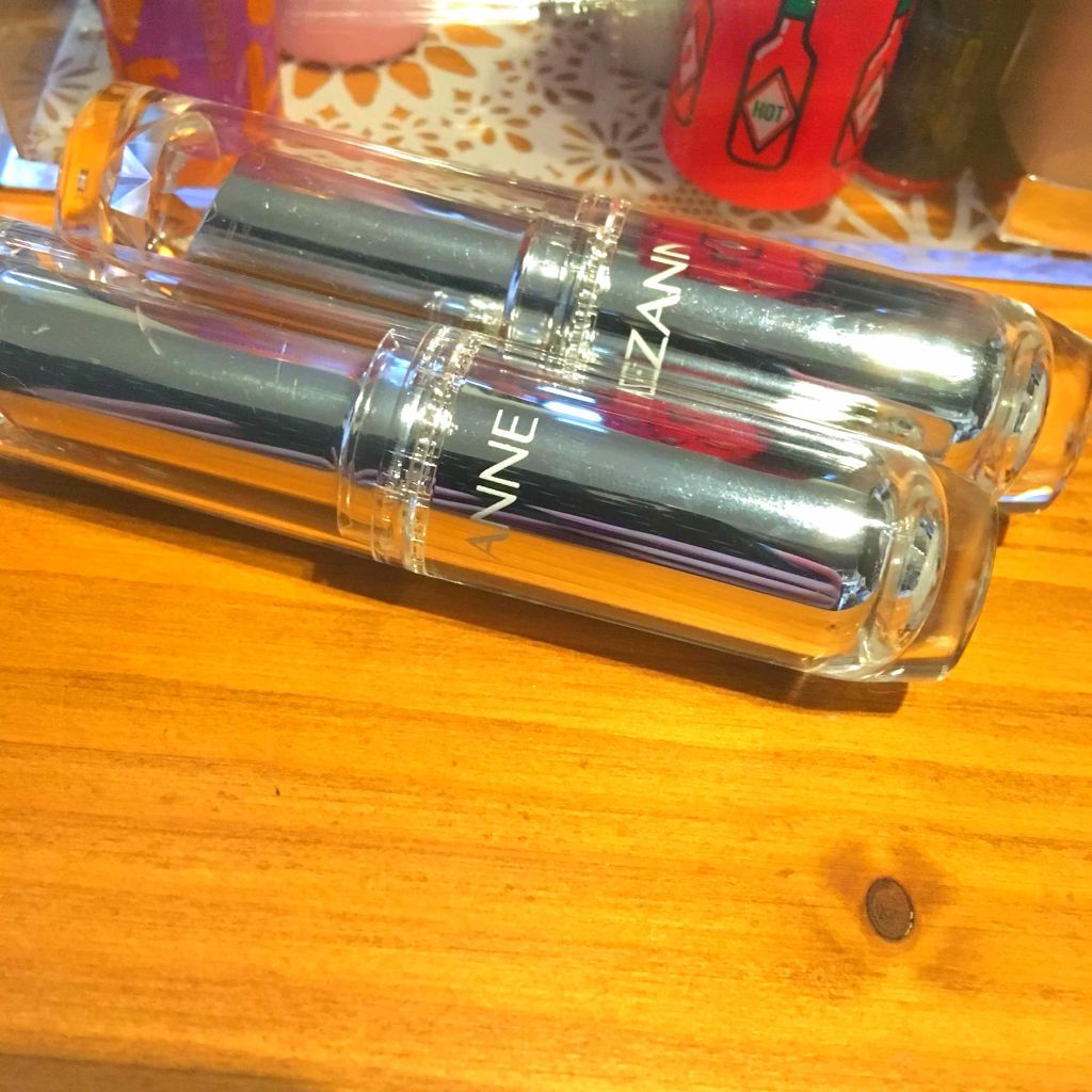 ラスティンググロスリップ/CEZANNE/口紅を使ったクチコミ（1枚目）