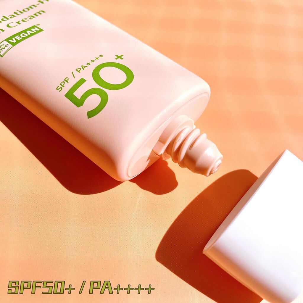 ファンデフリー サンクリーム/manyo/日焼け止めクリームを使ったクチコミ（3枚目）