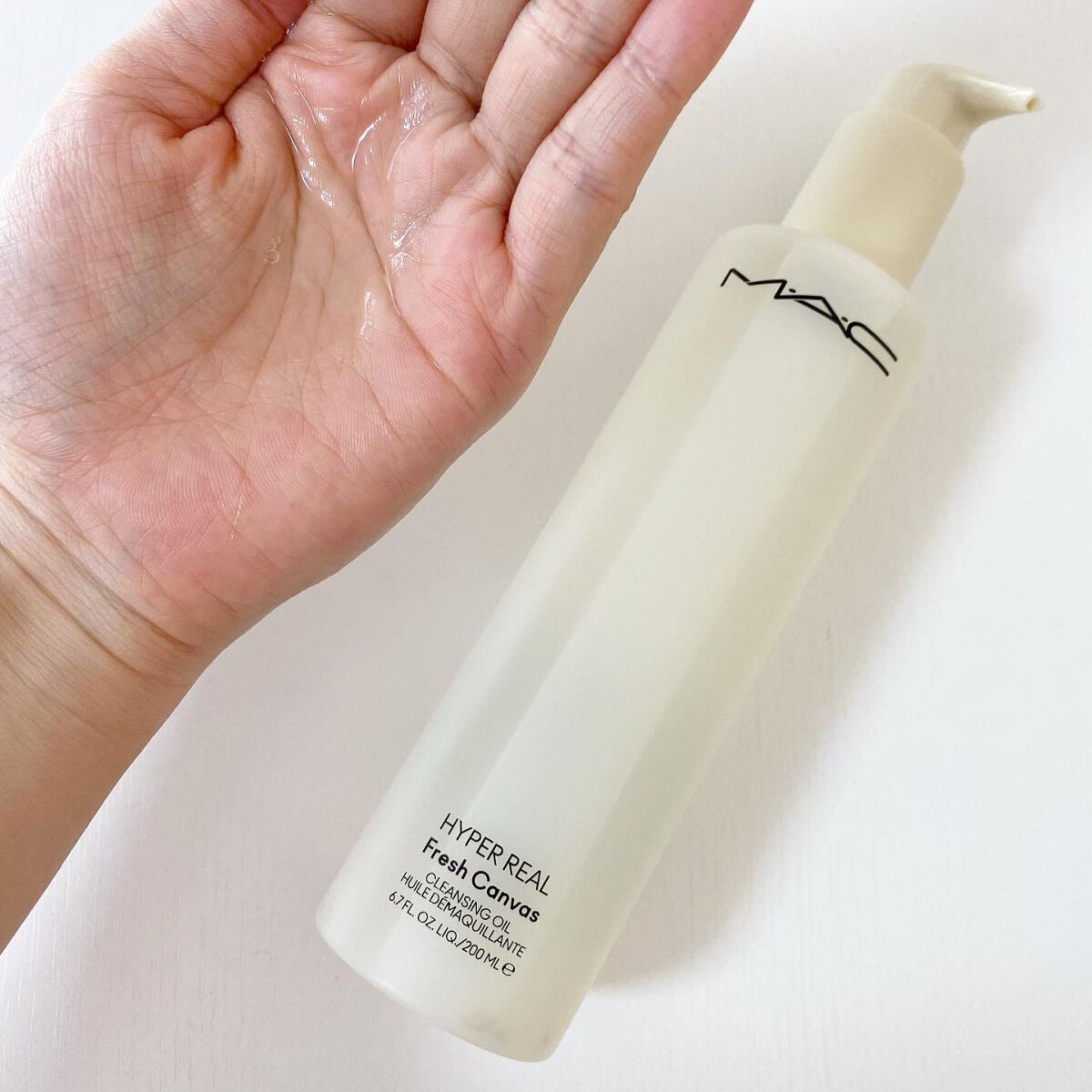 ハイパー リアル フレッシュ キャンバス クレンジング オイル/M・A・C/オイルクレンジングを使ったクチコミ(3枚目)