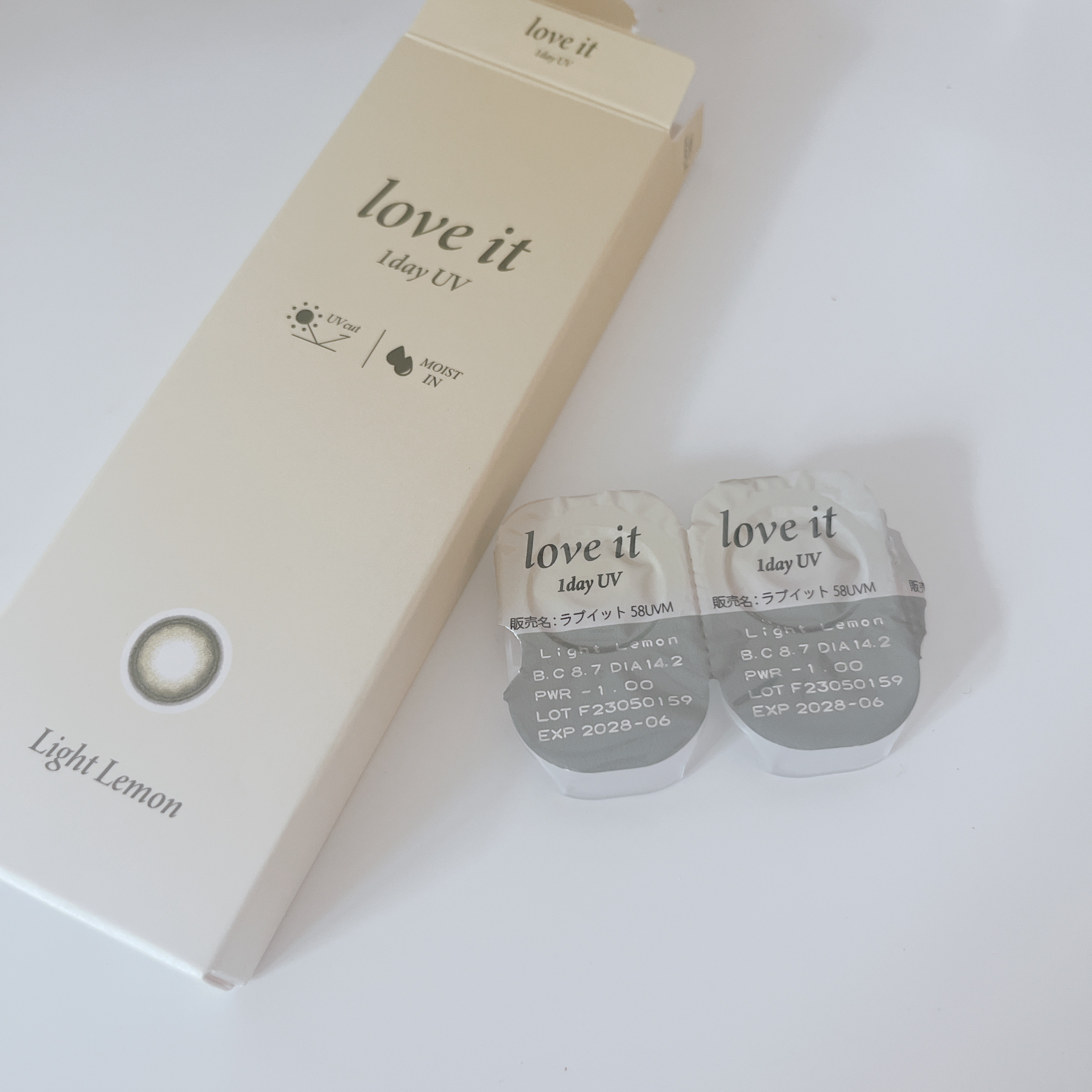 ラブイット ワンデー(10枚)/love it/カラーコンタクトレンズを使ったクチコミ（1枚目）