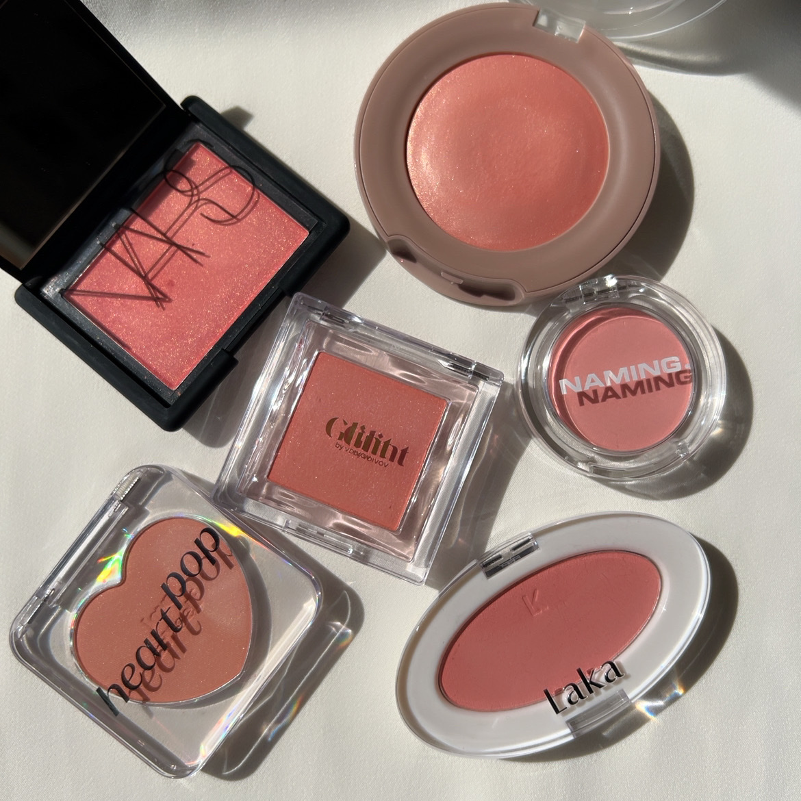 ハートポップブラッシャー スーパーサンセット/ETUDE/パウダーチークを使ったクチコミ（2枚目）