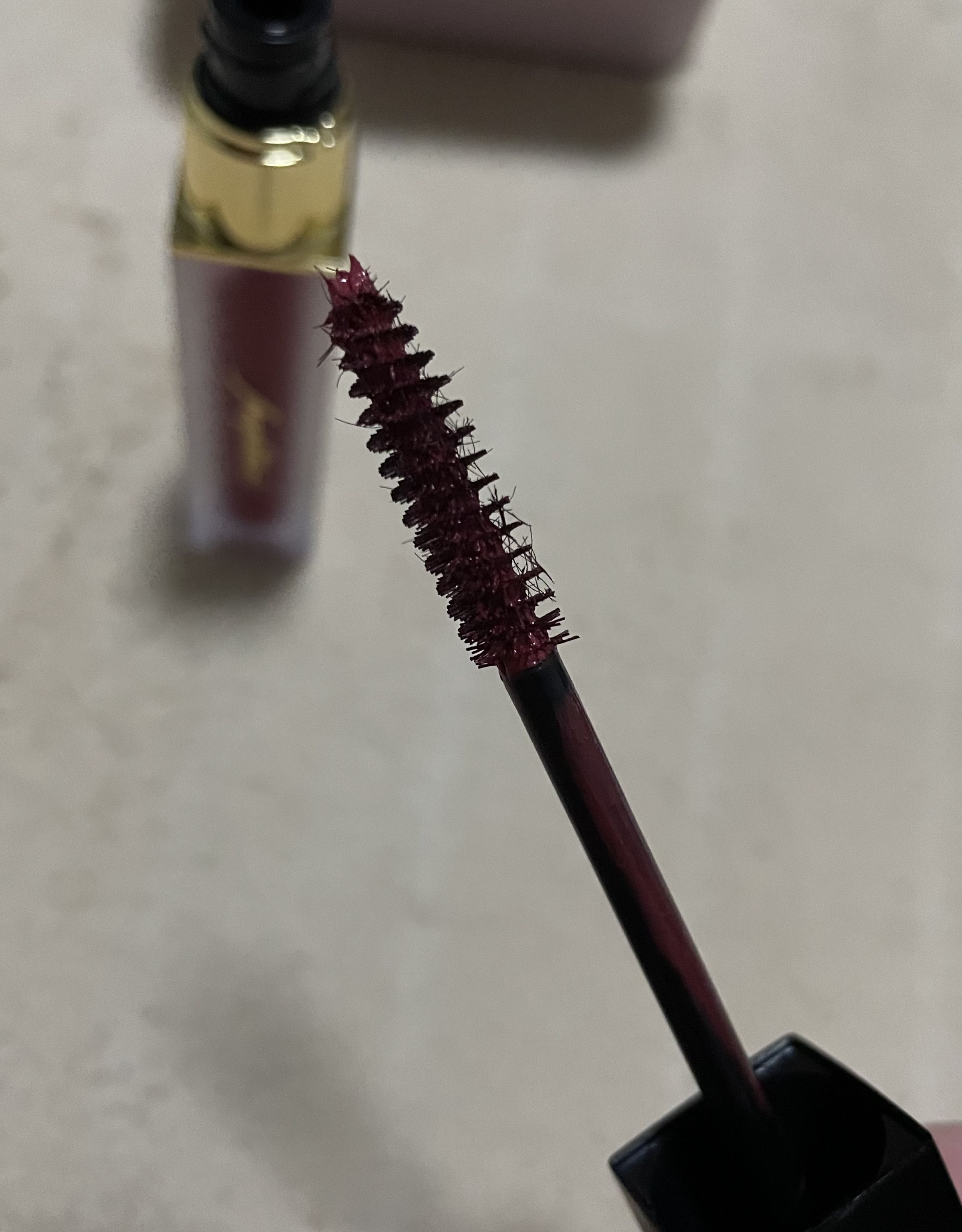 エクストラロング カラーマスカラ/Amplitude/マスカラを使ったクチコミ（3枚目）