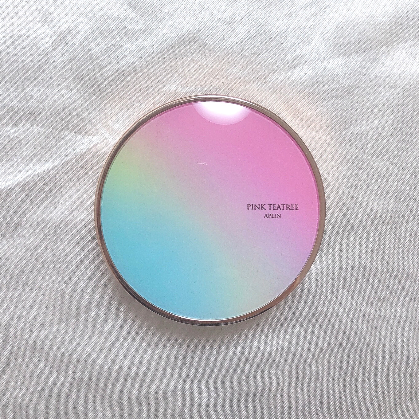 ピンクティーツリーカバークッション/APLIN/クッションファンデーションを使ったクチコミ（3枚目）