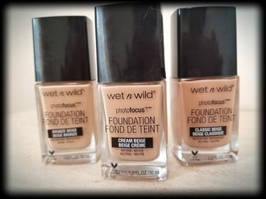 Photo Focus Foundation/wet 'n' wild/リキッドファンデーションを使ったクチコミ（1枚目）