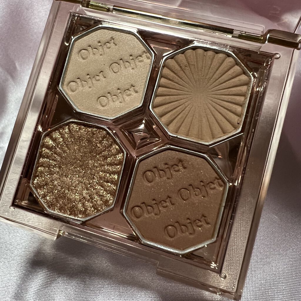 プレイカラーアイズ ミニオブジェ/ETUDE/アイシャドウパレットを使ったクチコミ（3枚目）
