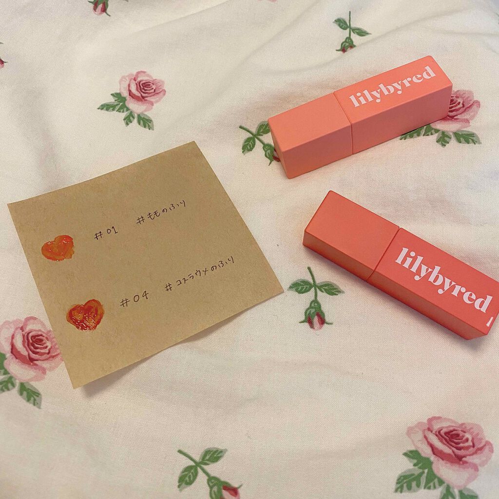 ブラッディライアー コーティングティント/lilybyred/リップティントを使ったクチコミ(1枚目)