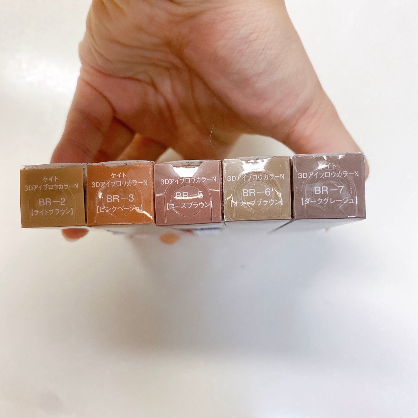 3DアイブロウカラーN/KATE/眉マスカラを使ったクチコミ(9枚目)