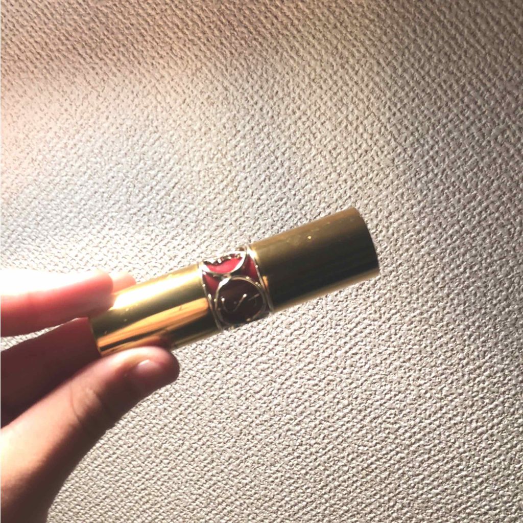 ルージュ ヴォリュプテ シャイン/YVES SAINT LAURENT BEAUTE/口紅を使ったクチコミ(1枚目)