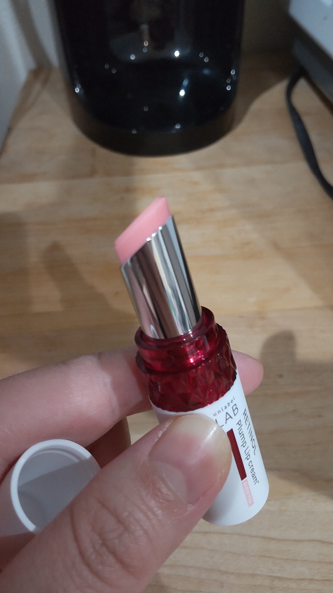 アンレーベル ラボ R プランプ UVリップクリーム/unlabel/リップクリームを使ったクチコミ（3枚目）
