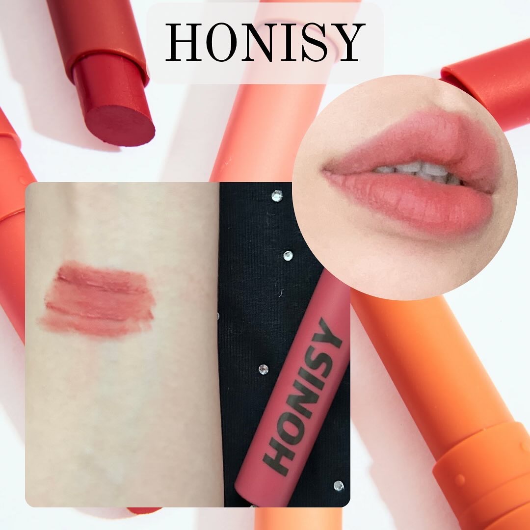 フルーツグロウティント/honisy/リップティントを使ったクチコミ（3枚目）