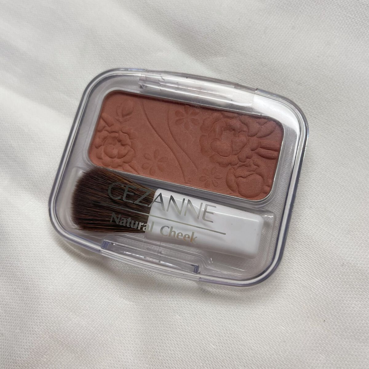ナチュラル チークN/CEZANNE/パウダーチークを使ったクチコミ（1枚目）