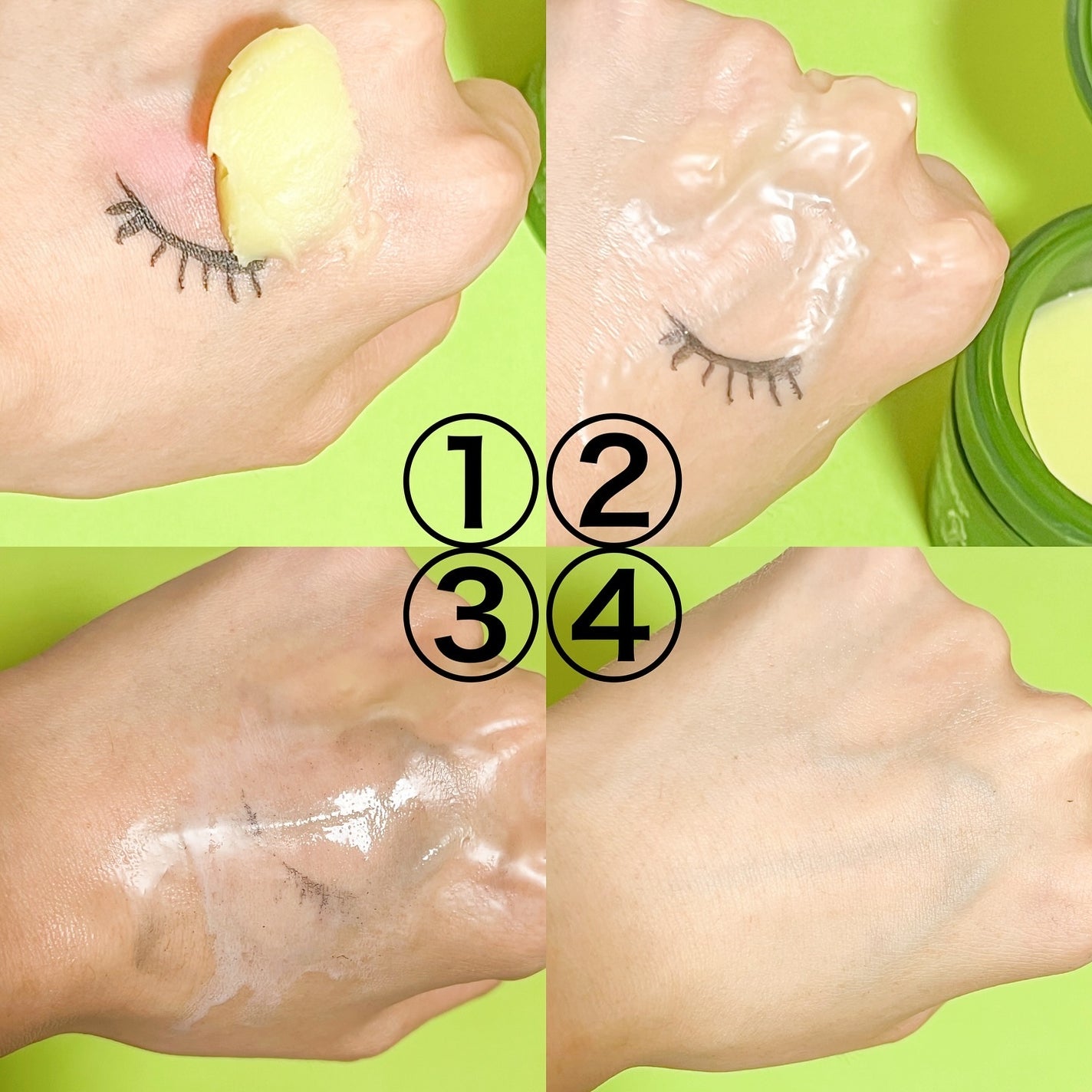 グリーンディープポアクレンジングバーム/Dr.G/クレンジングバームを使ったクチコミ(4枚目)