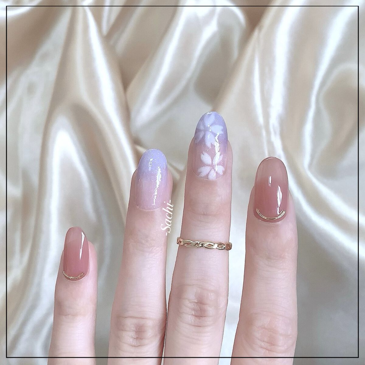 フレンドネイル(リニューアル品)	 1-3(33119)シアーモーヴ/DAISO/マニキュアを使ったクチコミ（3枚目）