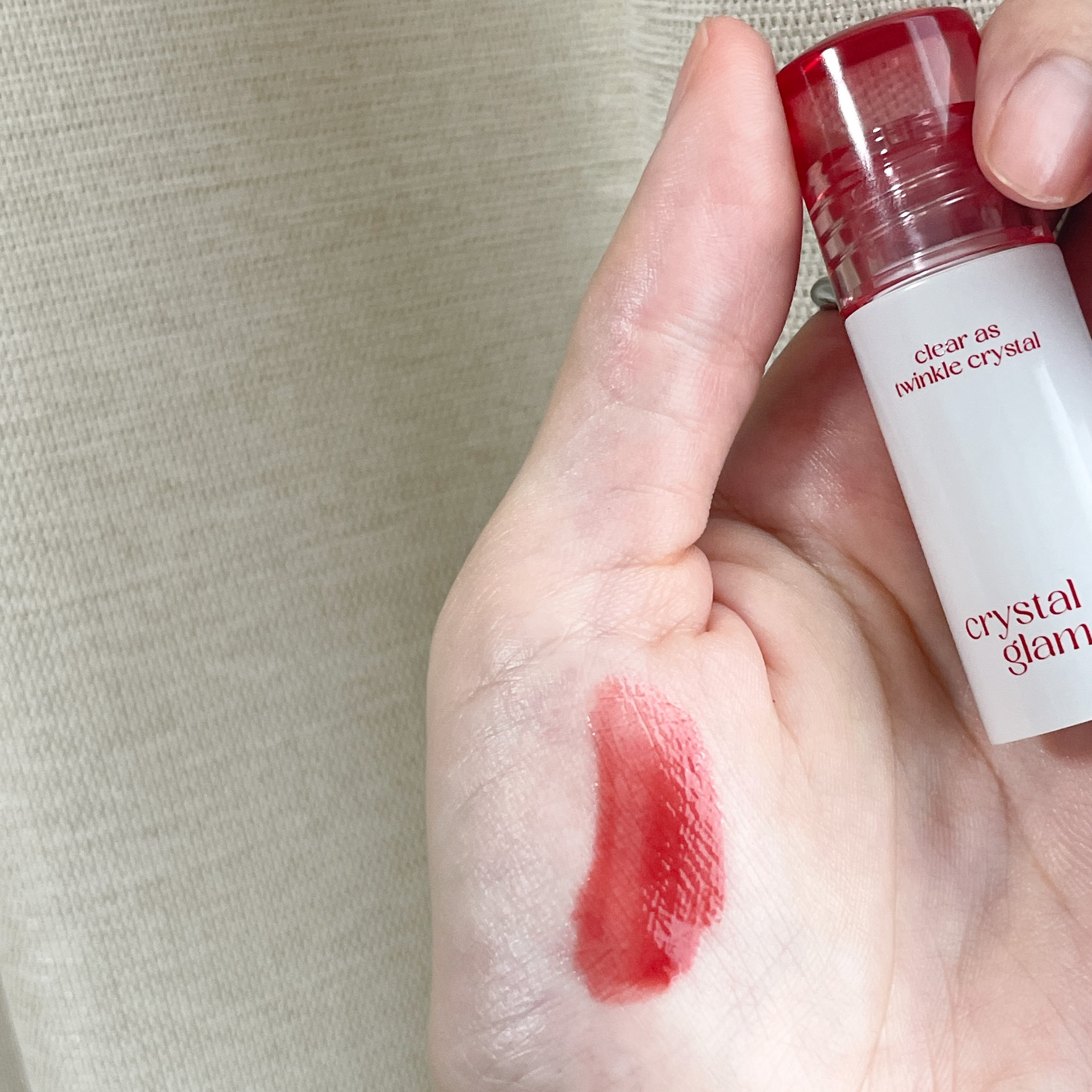 クリスタル グラム ティント/CLIO/リップティントを使ったクチコミ（3枚目）