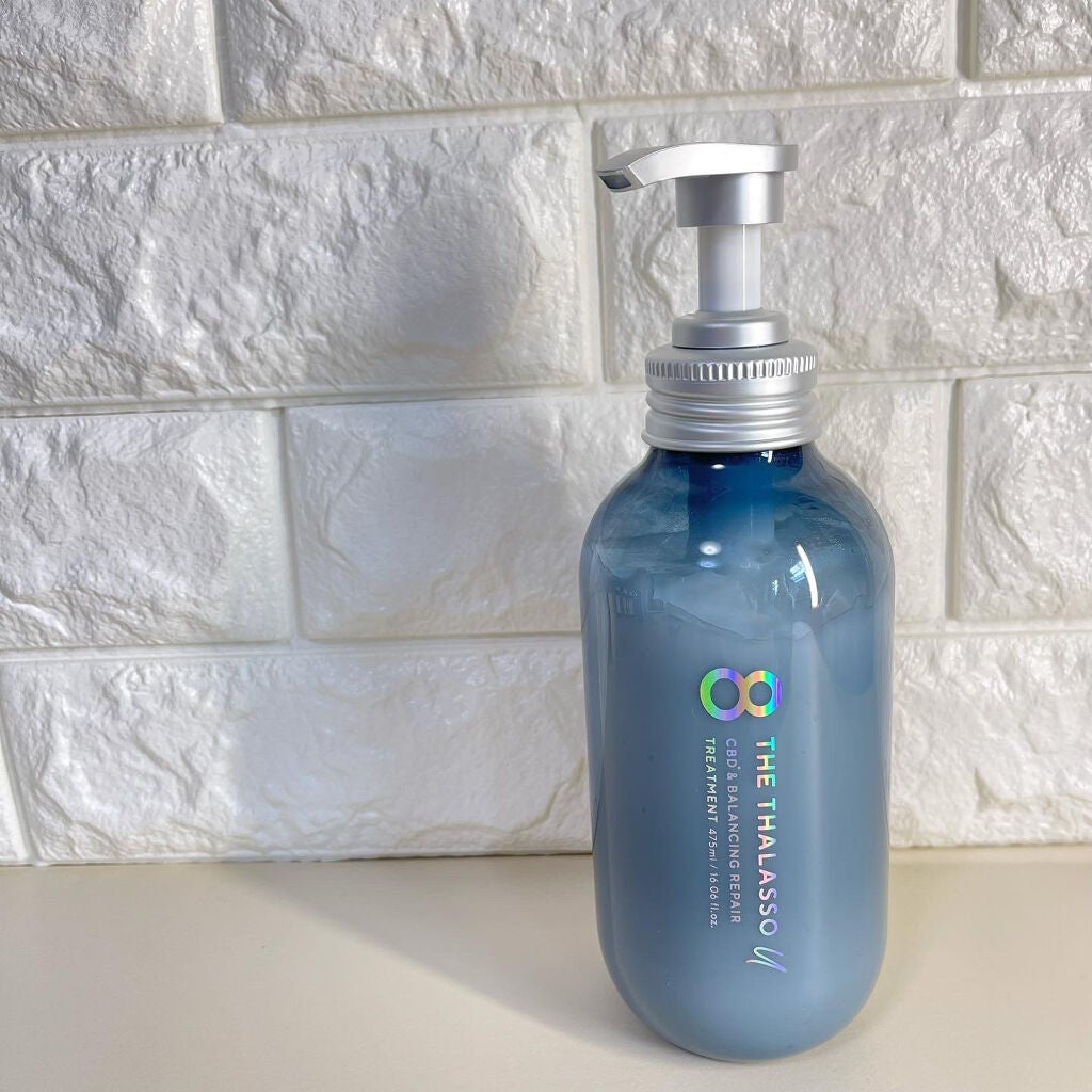 エイトザタラソ ユー CBD&リフレッシング クレンズ 美容液シャンプー/CBD&バランシング ダメージリペア 美容液ヘアトリートメント/エイトザタラソ/市販シャンプーを使ったクチコミ(4枚目)