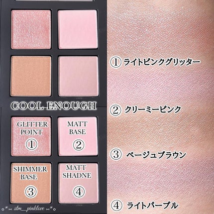COLORFUL EYE PALETTE/NAMING./アイシャドウパレットを使ったクチコミ(6枚目)