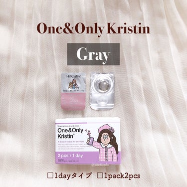 One & Only Kristin/Hapa kristin/カラーコンタクトレンズを使ったクチコミ（2枚目）