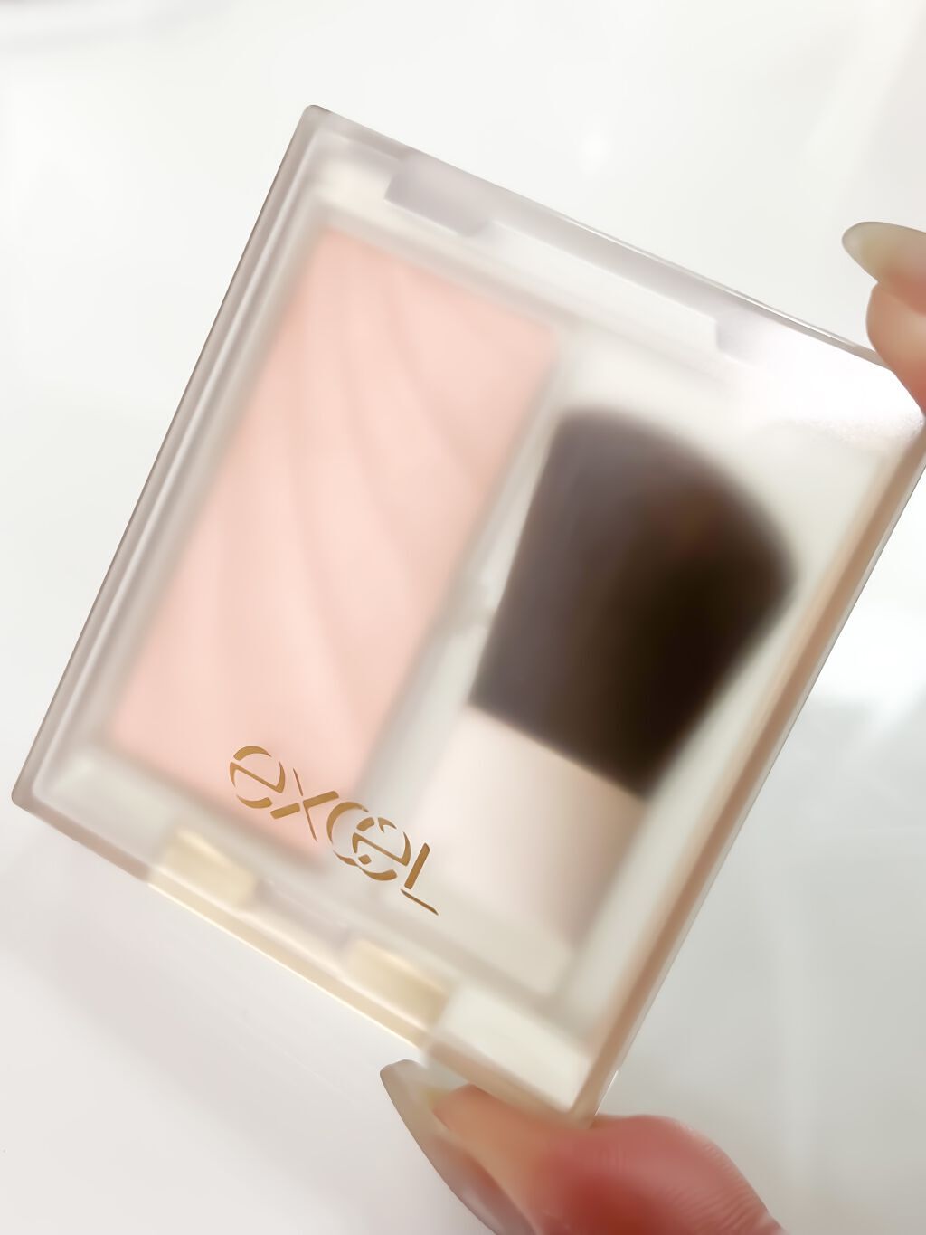 ドレープド シマーグロウ/excel/パウダーハイライトを使ったクチコミ(6枚目)