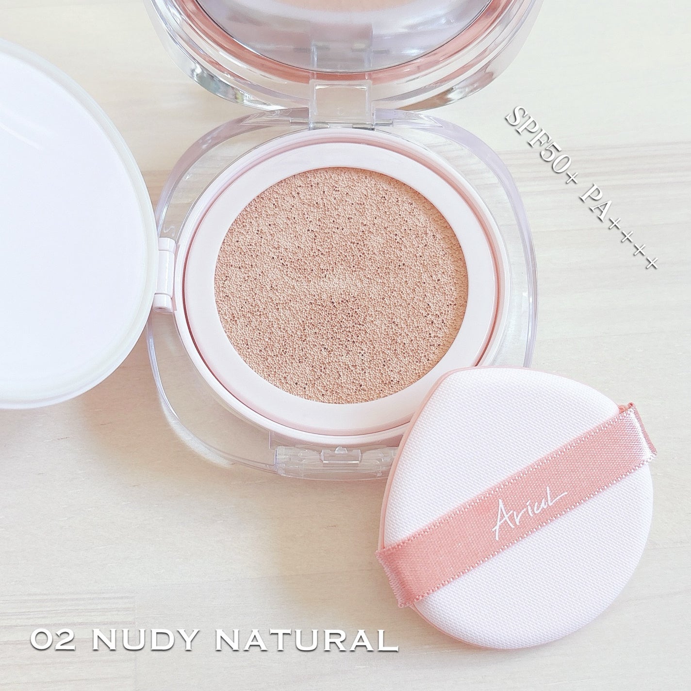 アリウル インクフェザーカバーラスティングクッション/Ariul/クッションファンデーションを使ったクチコミ(2枚目)