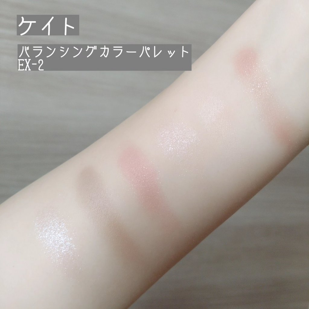 バランシングカラーパレット EX-2/KATE/アイシャドウパレットを使ったクチコミ（2枚目）