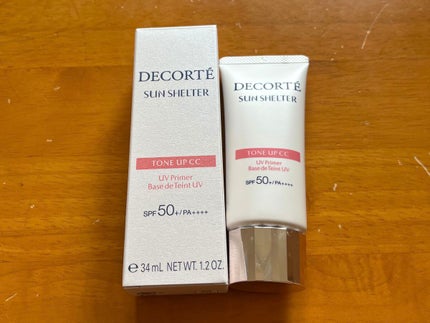 サンシェルター トーンアップCC/DECORTÉ/CCクリームを使ったクチコミ(2枚目)