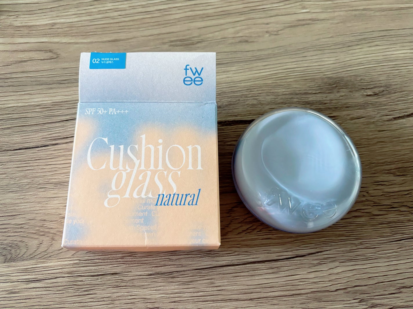 フィー クッションガラス ナチュラル/fwee/クッションファンデーションを使ったクチコミ(1枚目)