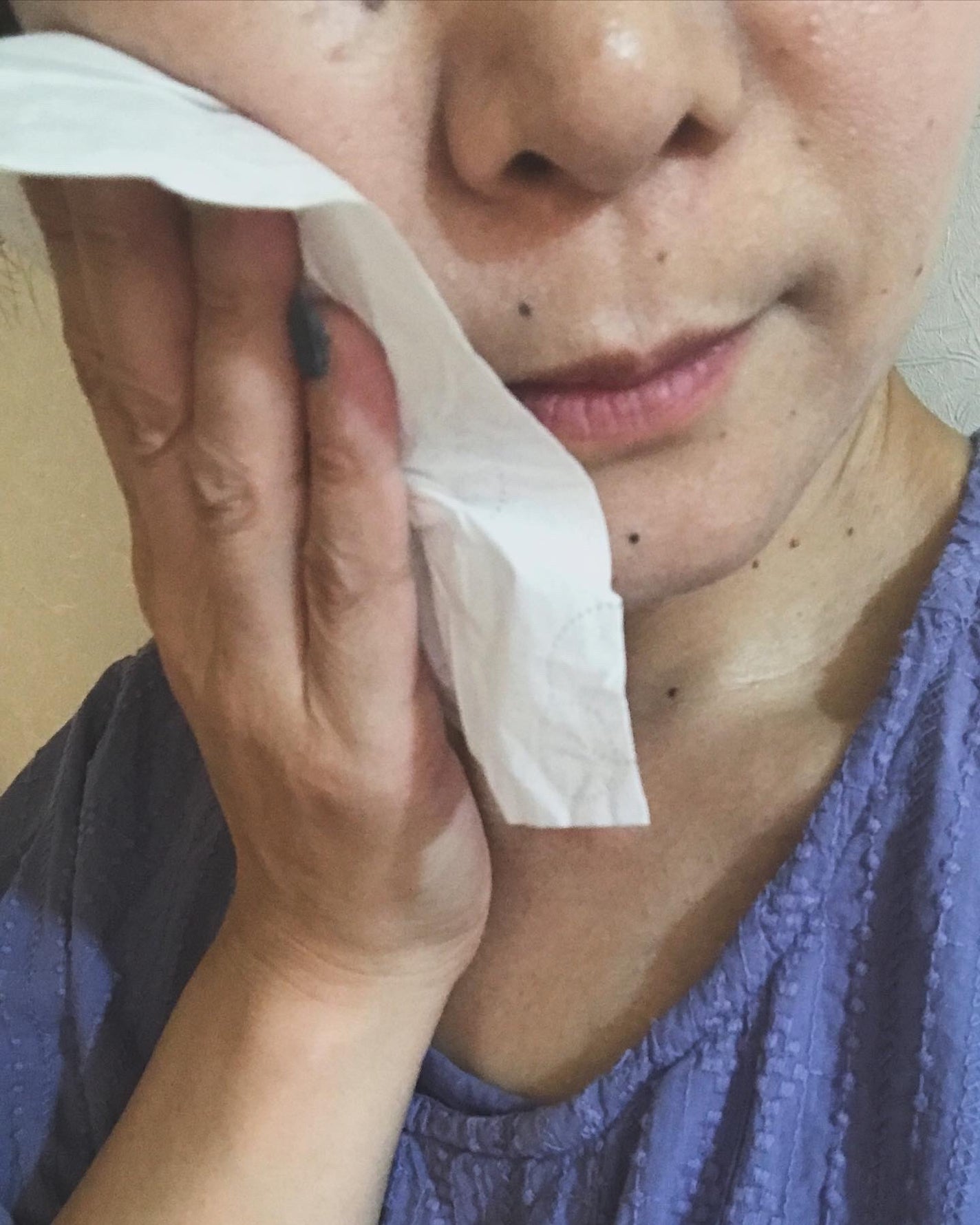 よそいき保湿ティシュ/ネピア/ティッシュを使ったクチコミ(7枚目)