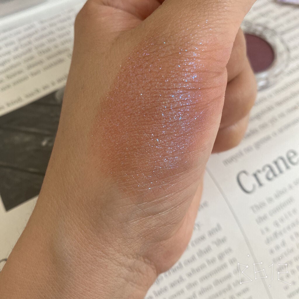 マルチグリッターカラー/ENBAN TOKYO/単色アイシャドウを使ったクチコミ(4枚目)