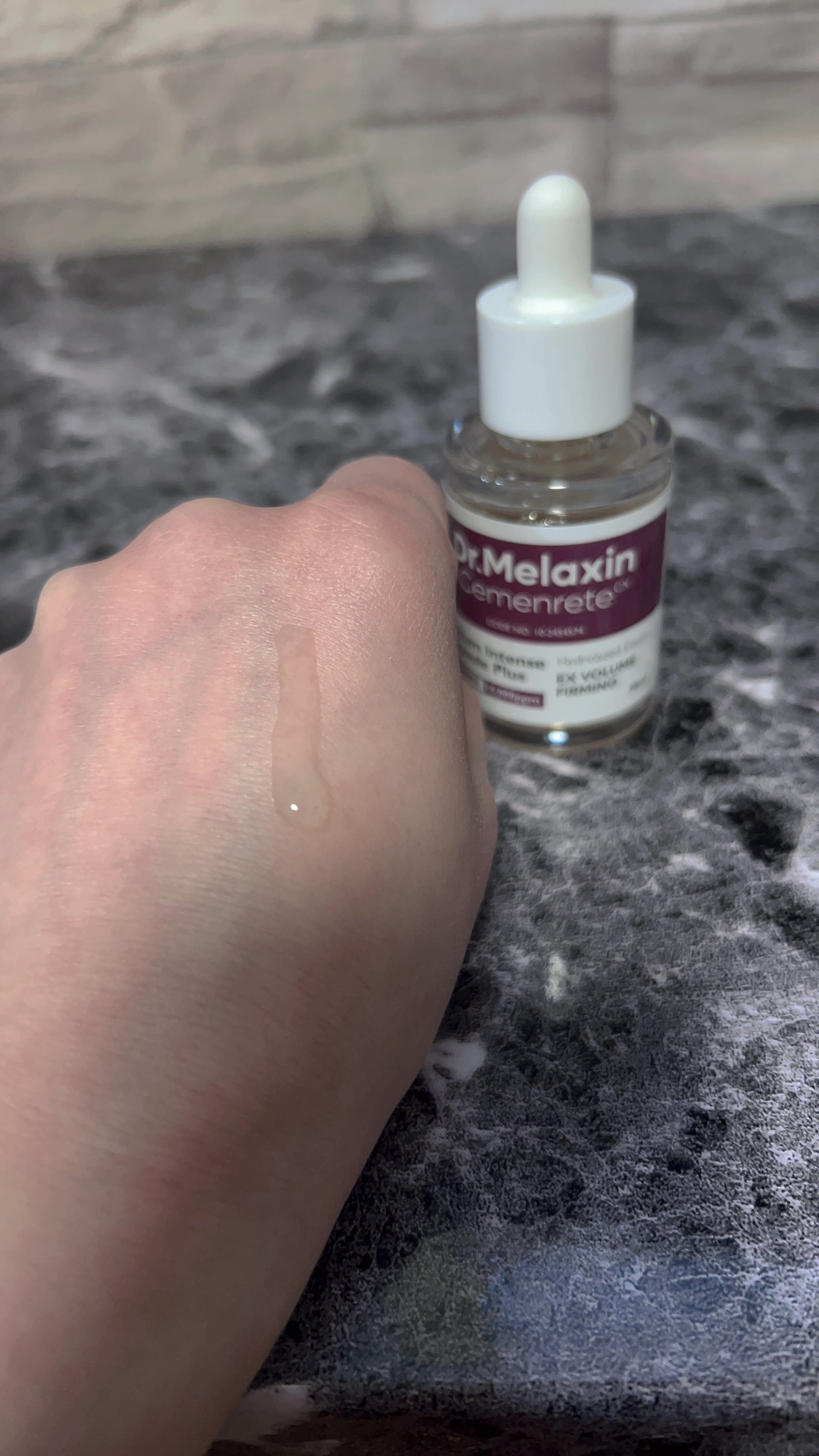 Cemenrete Calcium Intense Cream/Dr.Melaxin/フェイスクリームを使ったクチコミ(3枚目)