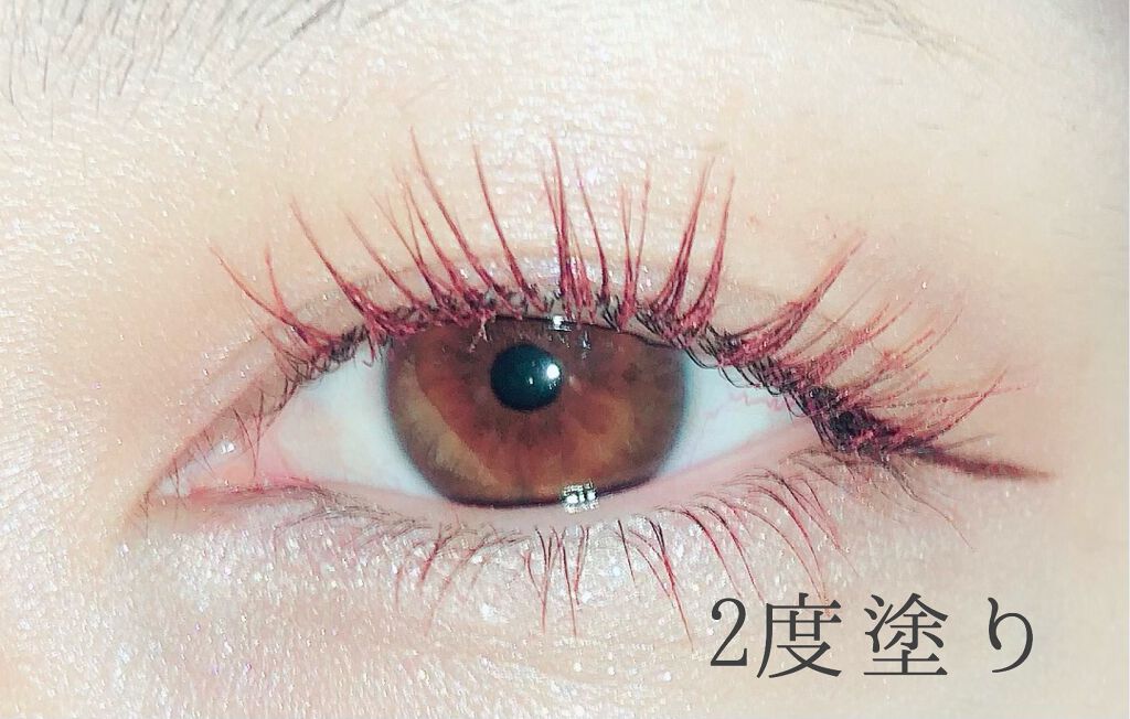 ダイヤモンドシリーズ カラーマスカラ/ZEESEA/マスカラを使ったクチコミ(3枚目)