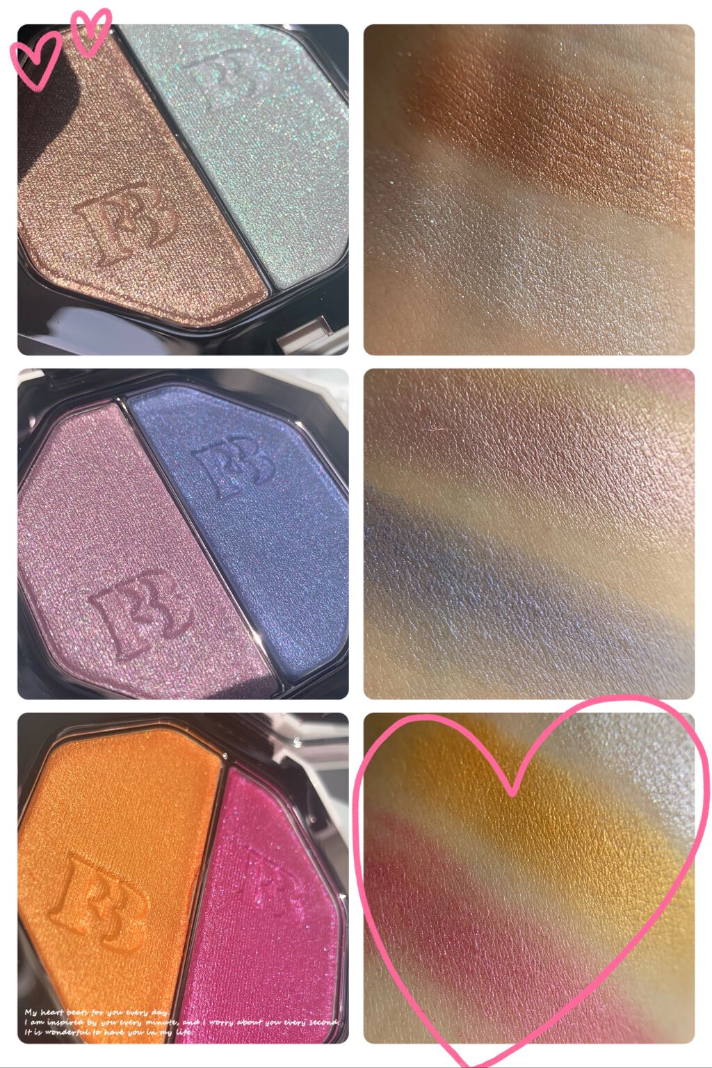 KILLAWATT FREESTYLE HIGHLIGHTER DUO/FENTY BEAUTY BY RIHANNA/パウダーハイライトを使ったクチコミ（2枚目）