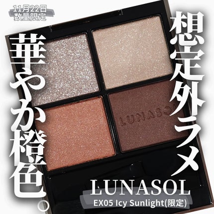 ルナソル アイカラーレーションN/LUNASOL/アイシャドウパレットを使ったクチコミ(1枚目)