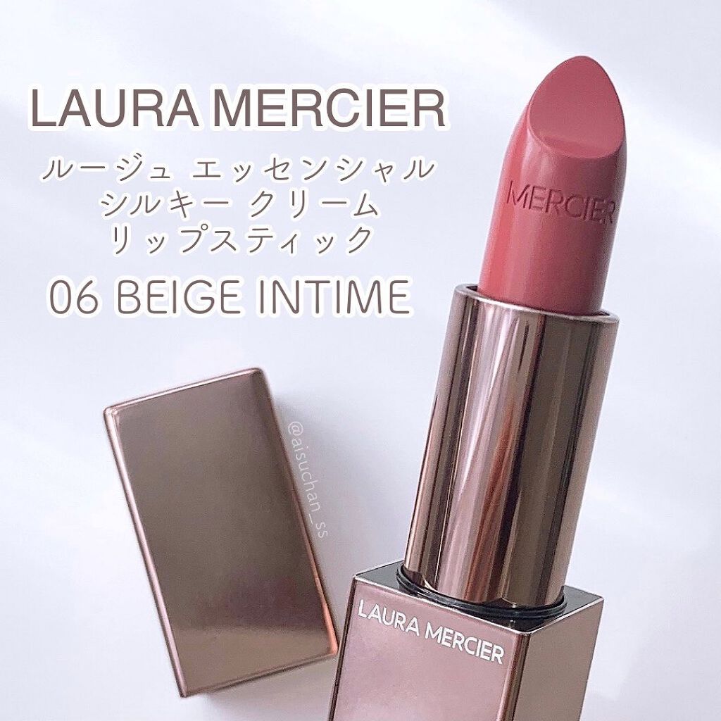 ルージュ エッセンシャル シルキー クリーム リップスティック 06/ローラ メルシエ/口紅を使ったクチコミ（2枚目）