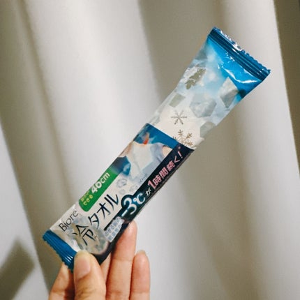 冷シート 冷タオル 無香性/ビオレ/ボディシートを使ったクチコミ(1枚目)