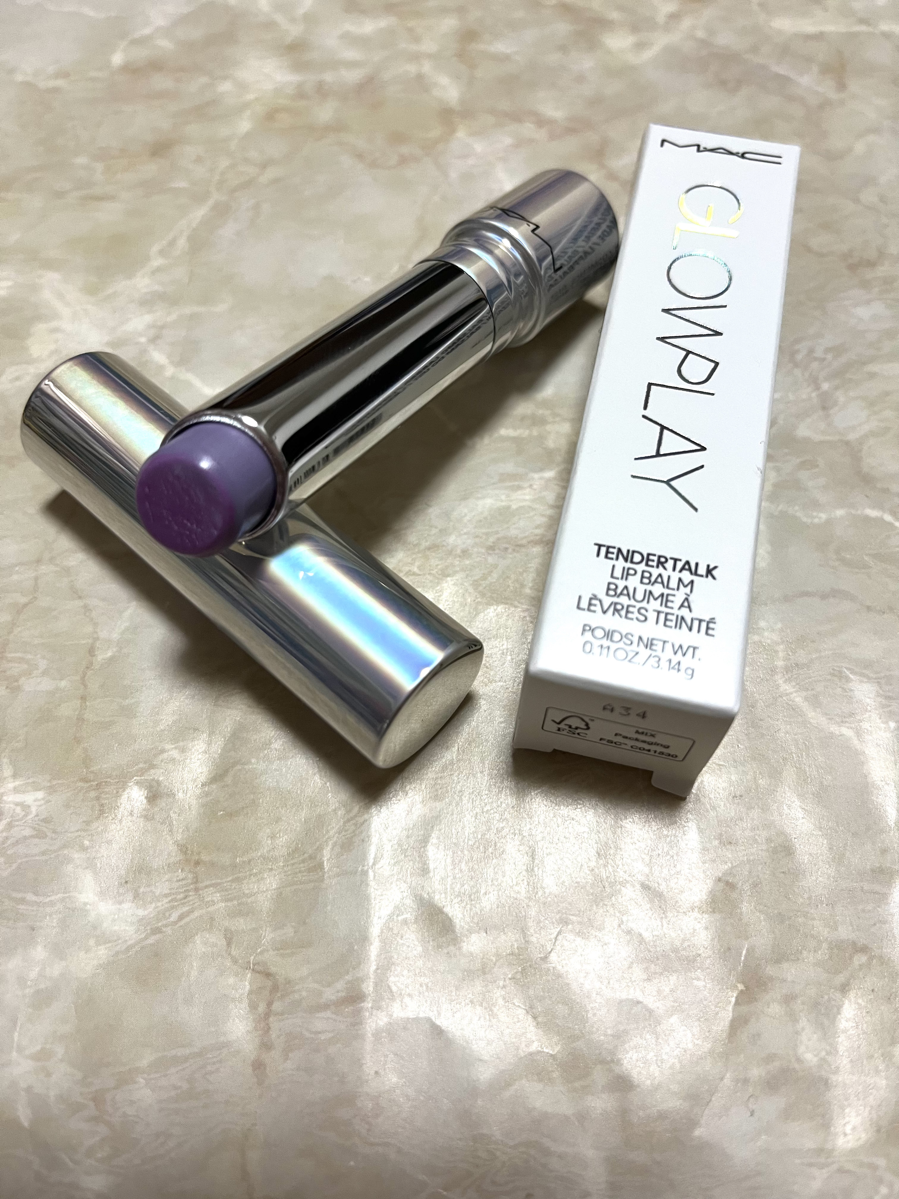 グロー プレイ テンダートーク リップ バーム/M・A・C/リップバームを使ったクチコミ（1枚目）