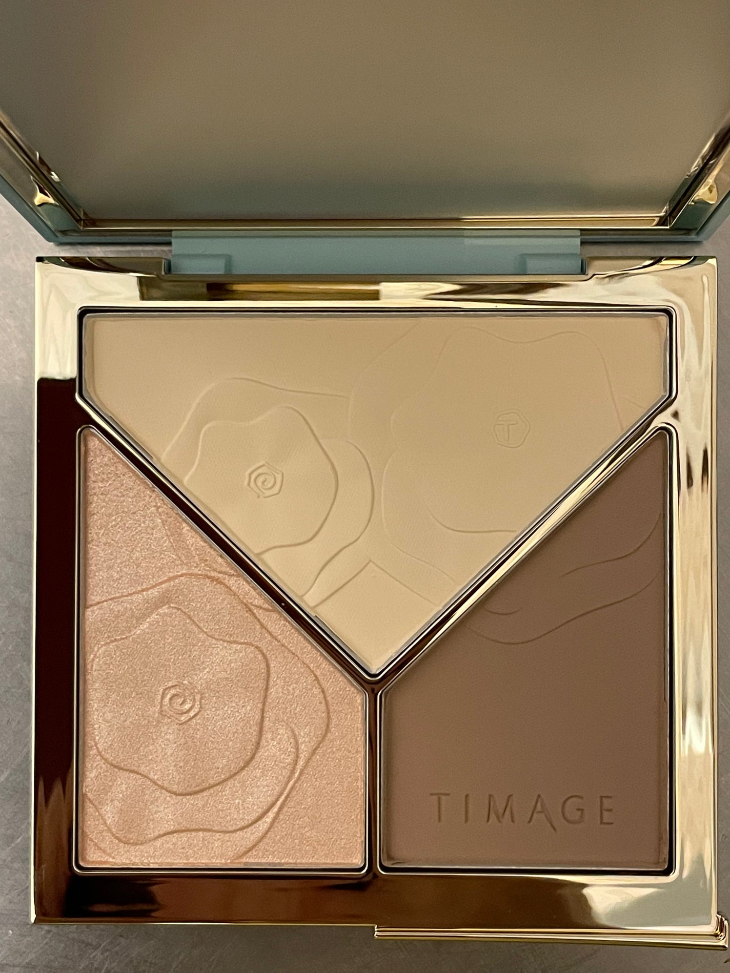 ハイライトシェーディングパレット/TIMAGE/パウダーハイライトを使ったクチコミ(1枚目)