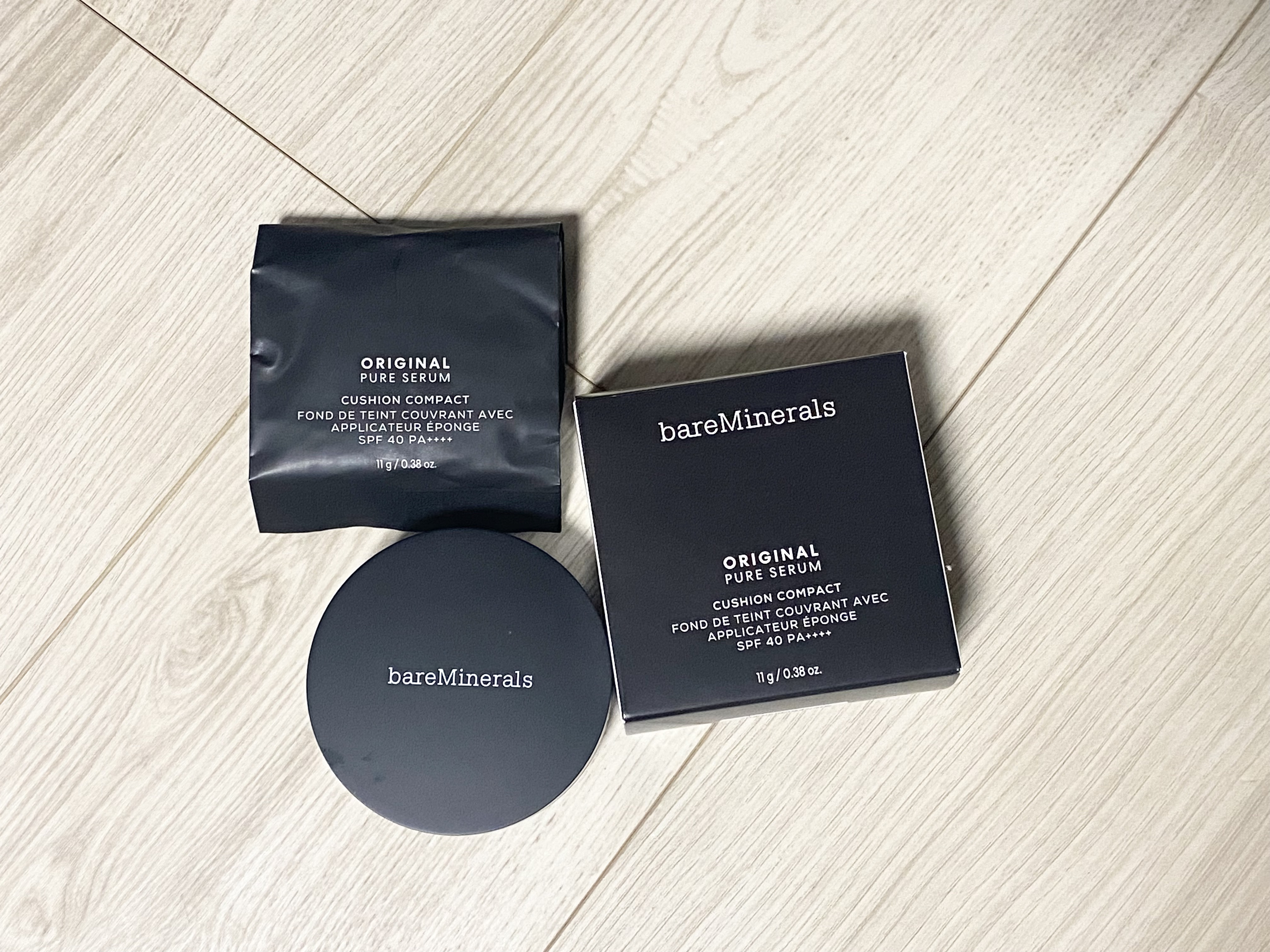 オリジナル ピュア セラム カバーアップ クッション/bareMinerals/クッションファンデーションを使ったクチコミ（1枚目）