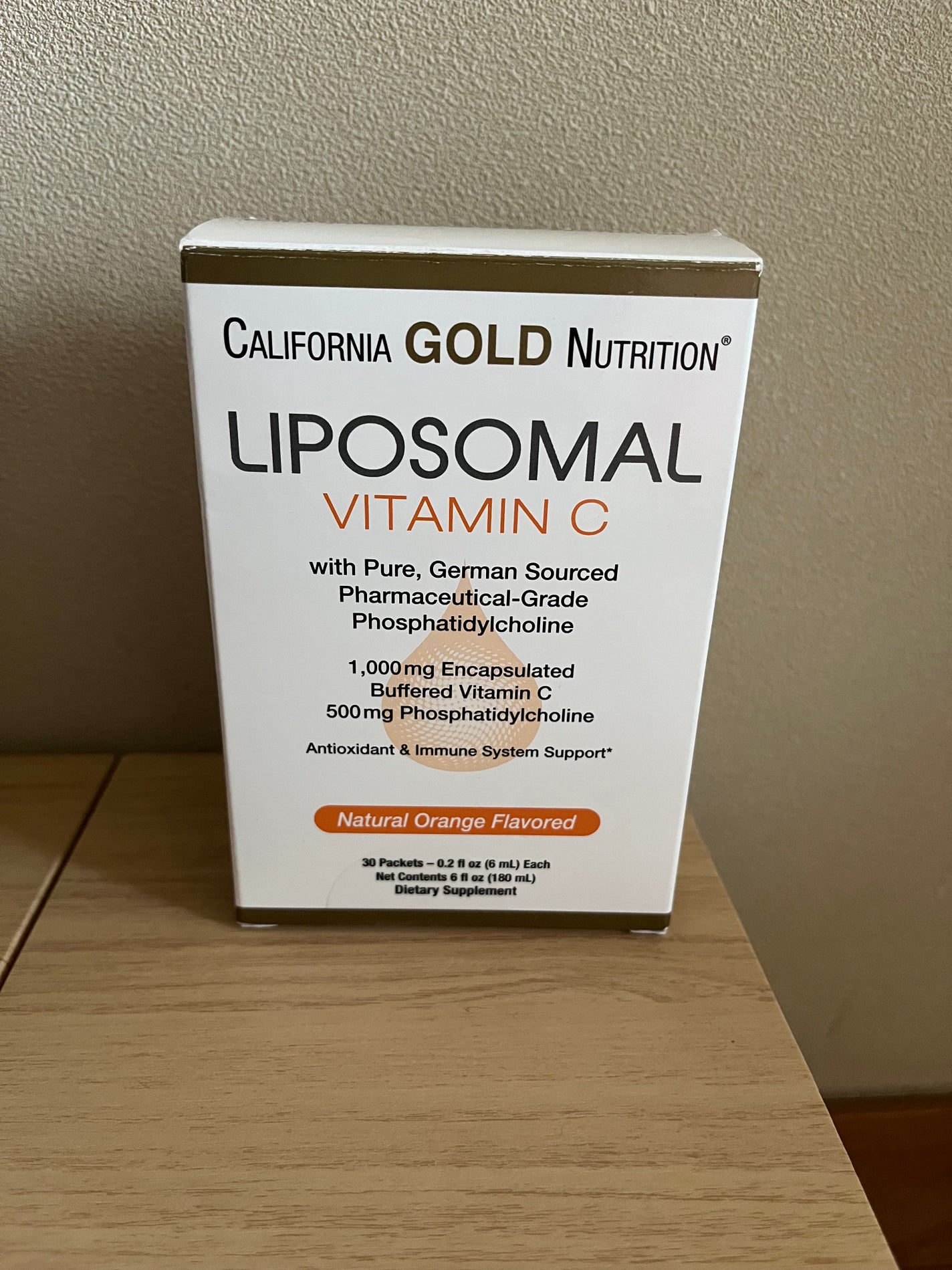 リポソーム ビタミンC/CALIFORNIA GOLD NUTRITION/健康サプリメントを使ったクチコミ(1枚目)