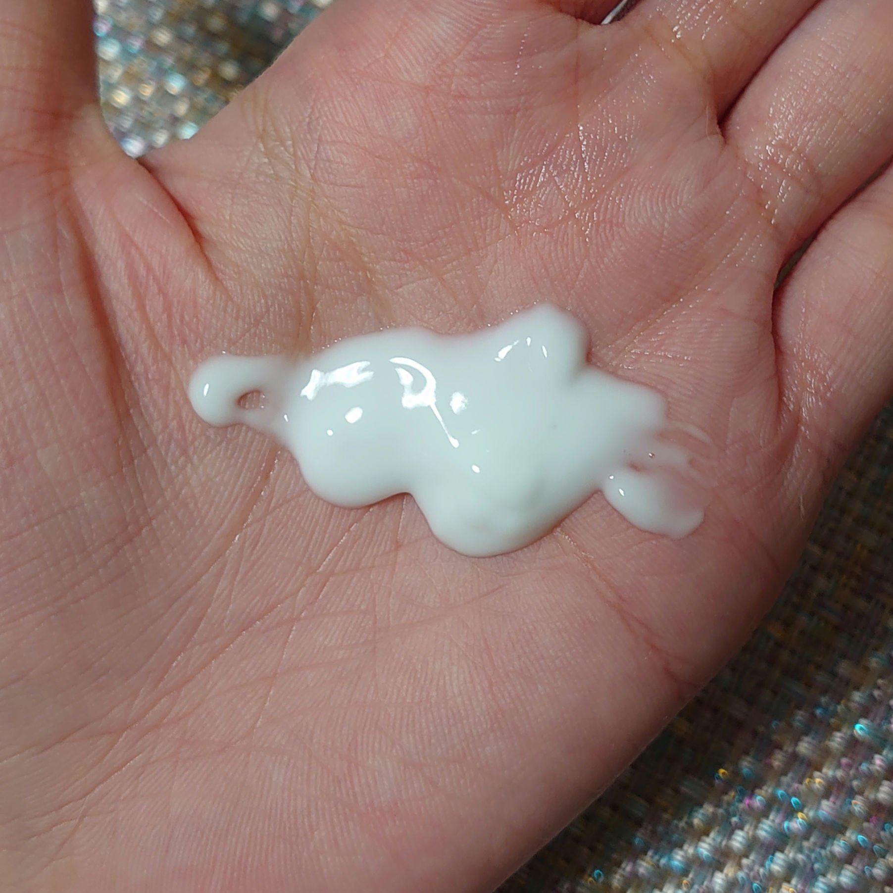 ブラックライスヒアルロニッククリーム/haruharu wonder/フェイスクリームを使ったクチコミ（3枚目）