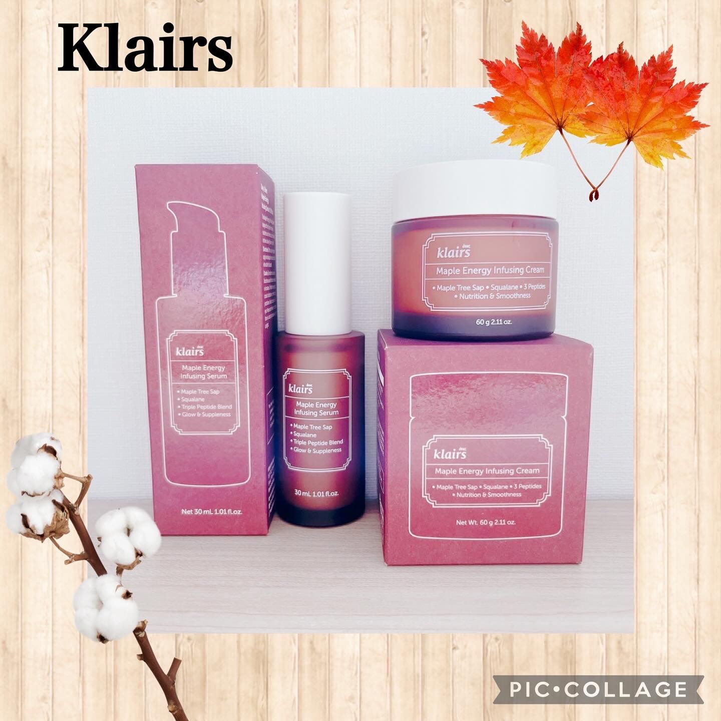 メープルエナジーインフュージングクリーム/Klairs/フェイスクリームを使ったクチコミ（1枚目）