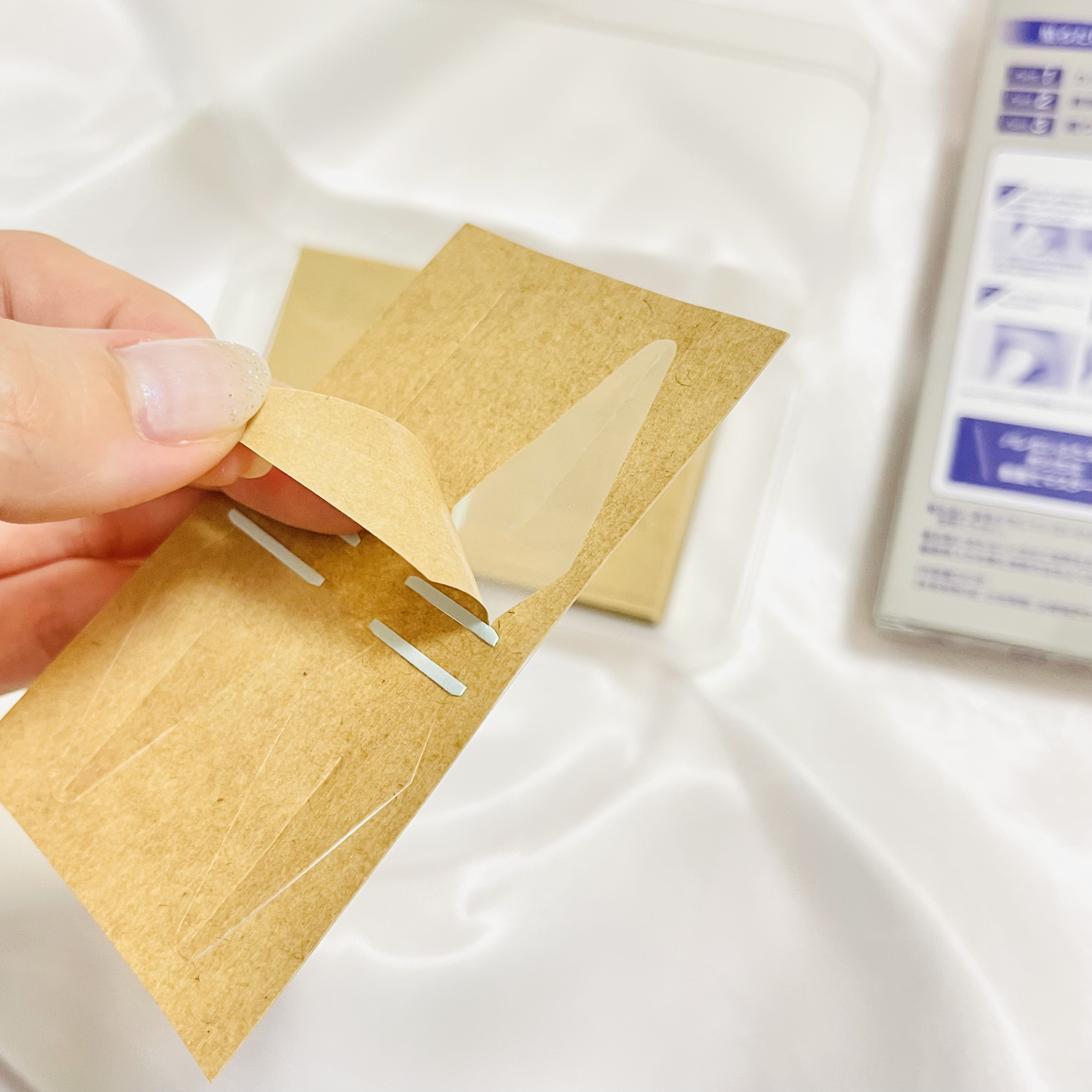 カンタン80/メザイク/二重まぶた用アイテムを使ったクチコミ（2枚目）