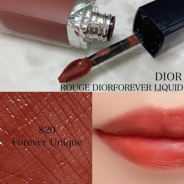 ルージュ ディオール フォーエヴァー リキッド/Dior/口紅を使ったクチコミ（2枚目）