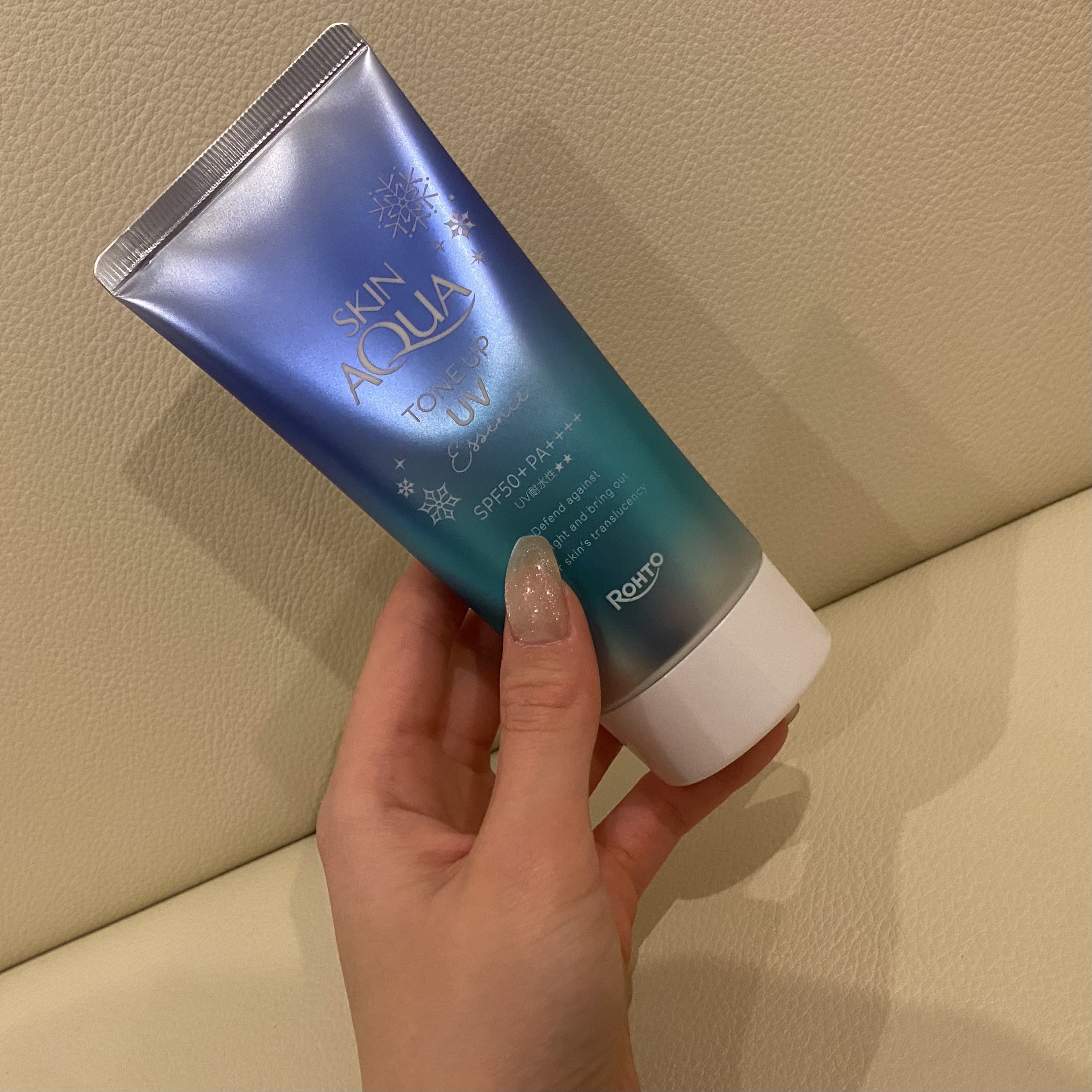 スキンアクア トーンアップUVエッセンス/スキンアクア/日焼け止めクリームを使ったクチコミ（3枚目）