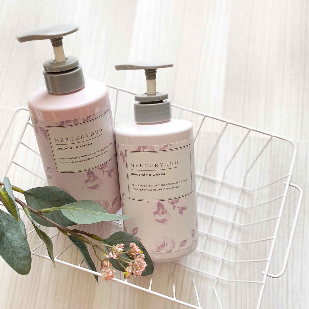 MERCURYDUO シャンプー【スムース】・トリートメント【スムース】/R&/市販シャンプーを使ったクチコミ(1枚目)