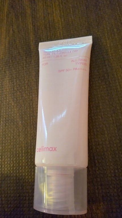 ハートピンクトーンアップサンクリーム/celimax/日焼け止めクリームを使ったクチコミ(1枚目)