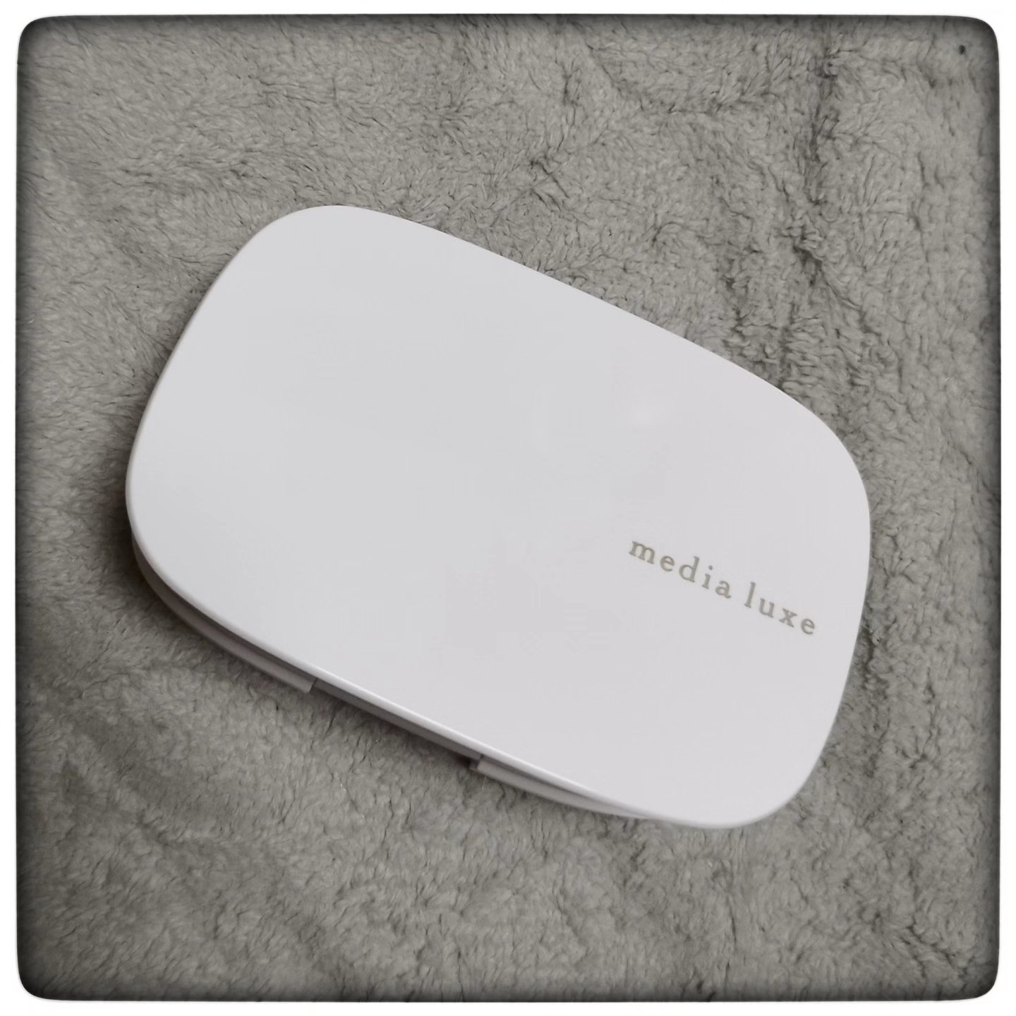 パウダーファンデーション 02 レフィル/media luxe/パウダーファンデーションを使ったクチコミ（2枚目）