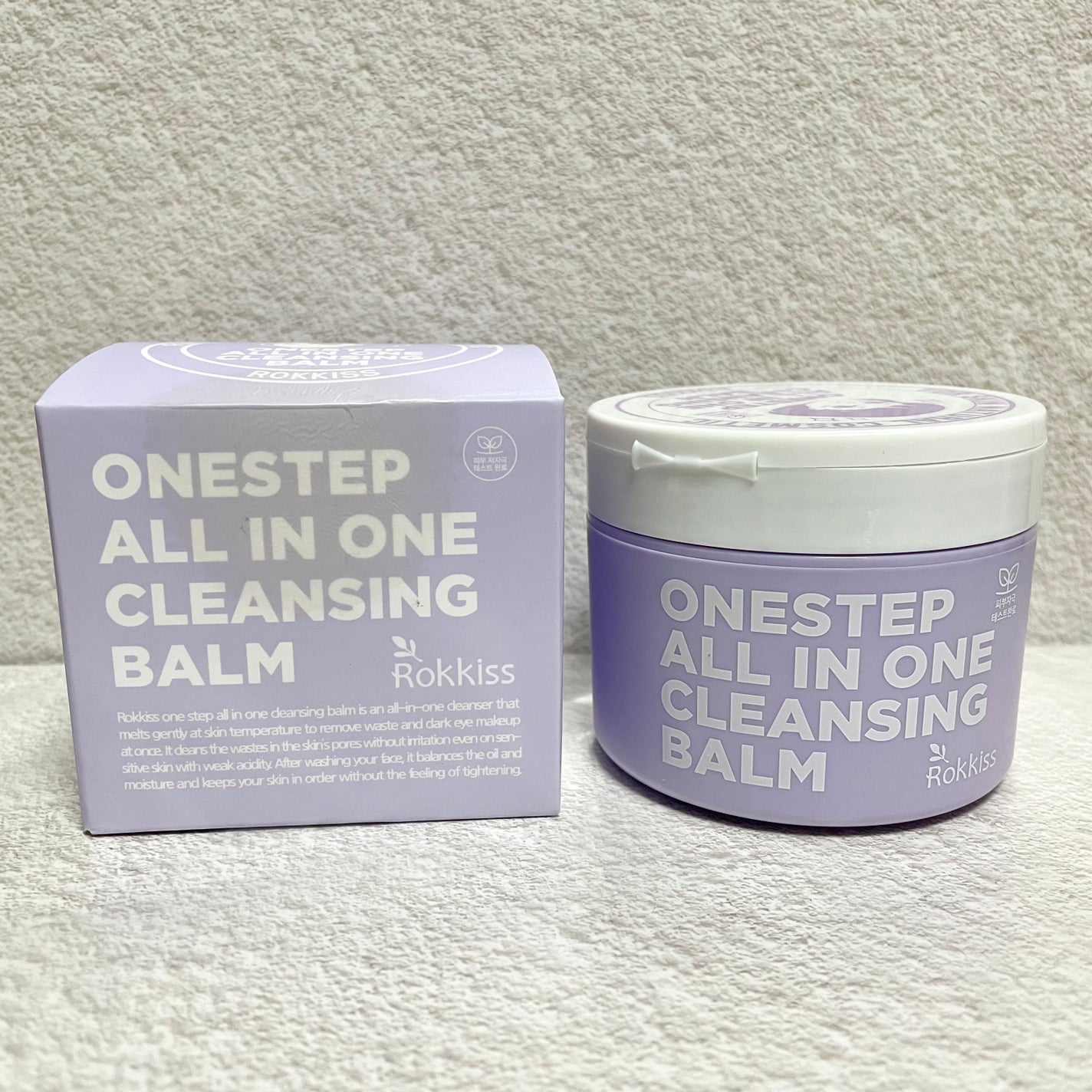 ワンステップオールインワンクレンジングバーム/Rokkiss/クレンジングバームを使ったクチコミ(1枚目)