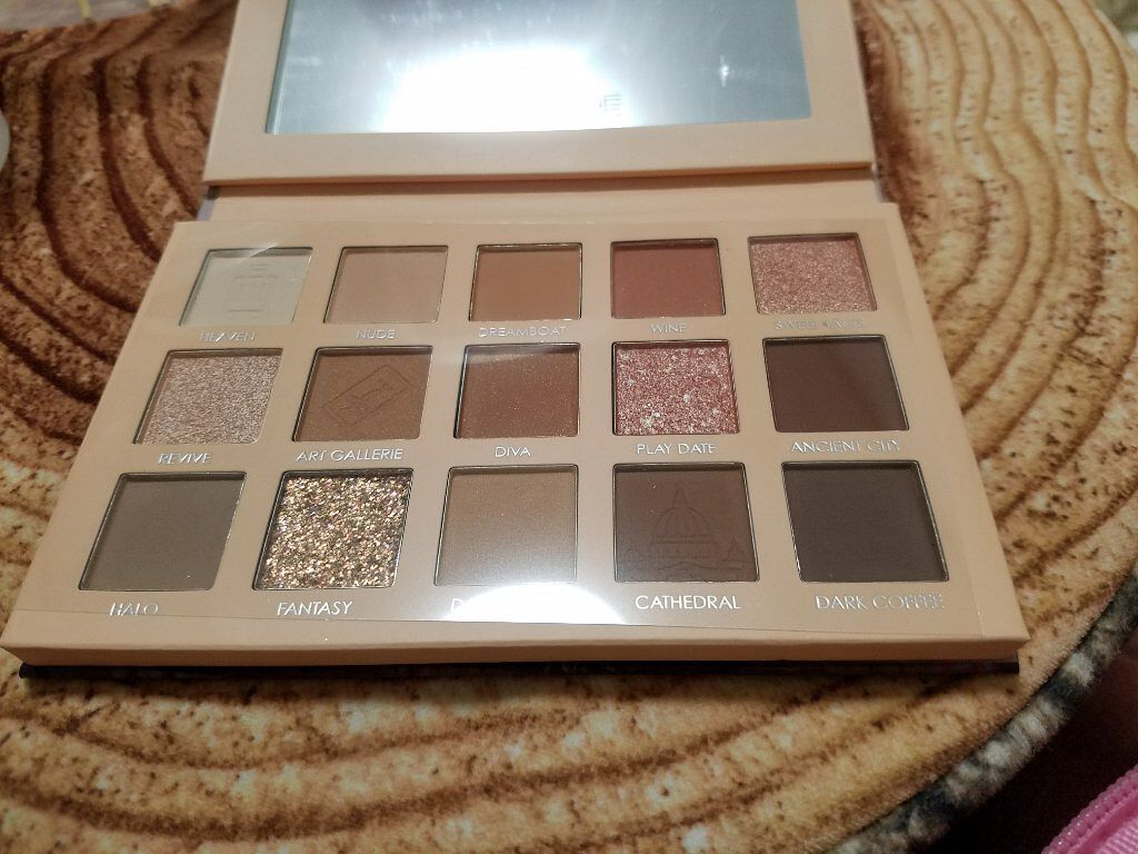 GO TRAVEL 15色アイシャドウパレット/FOCALLURE/アイシャドウパレットを使ったクチコミ（2枚目）