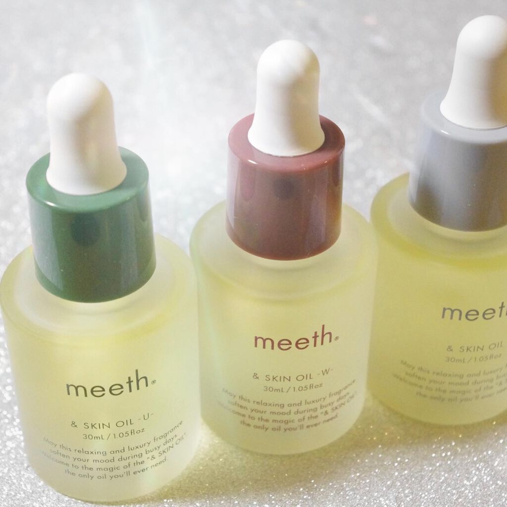 &スキンオイル/meeth/フェイスオイルを使ったクチコミ(1枚目)